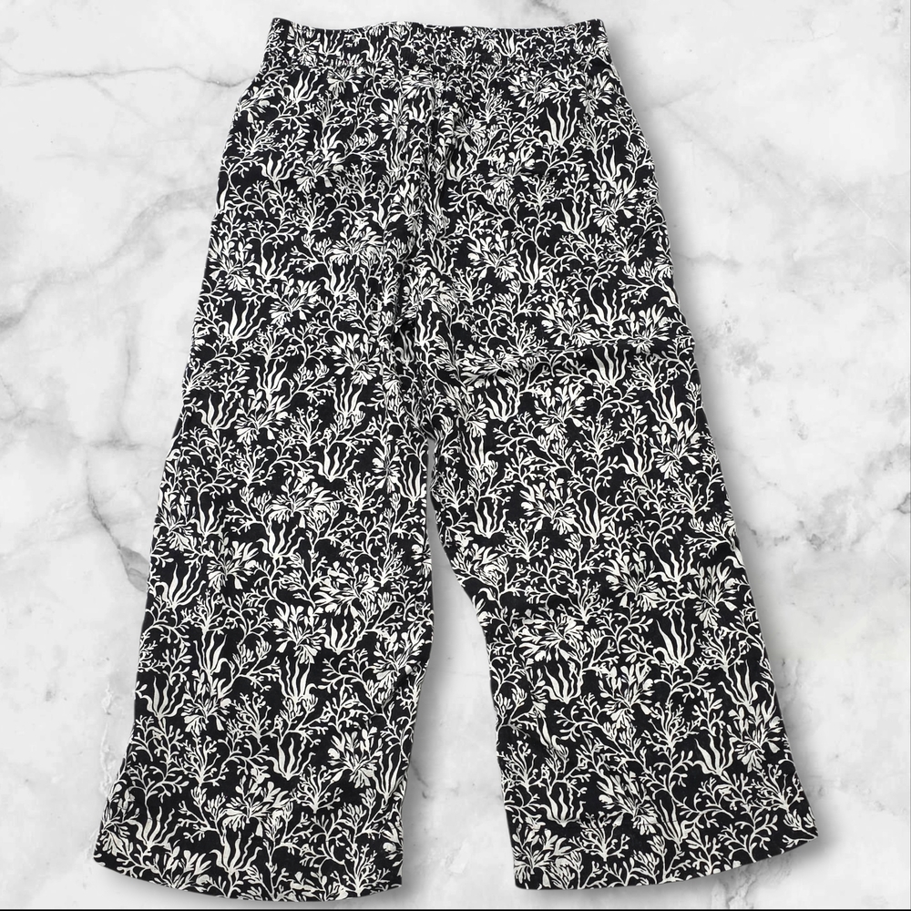 Martha Stewart Floral Vacation Casual Office Trousers Size Large (L) C100